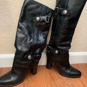 Coach knee high boots
